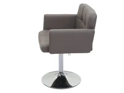 Silla de comedor Houston (juego de 6), gris topo