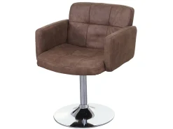 Silla de comedor Houston (juego de 6), vintage marrón