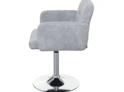 Silla de comedor Houston, gris vintage