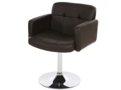 Silla de comedor Houston (juego de 6), marrón