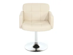 Silla de comedor Houston, crema