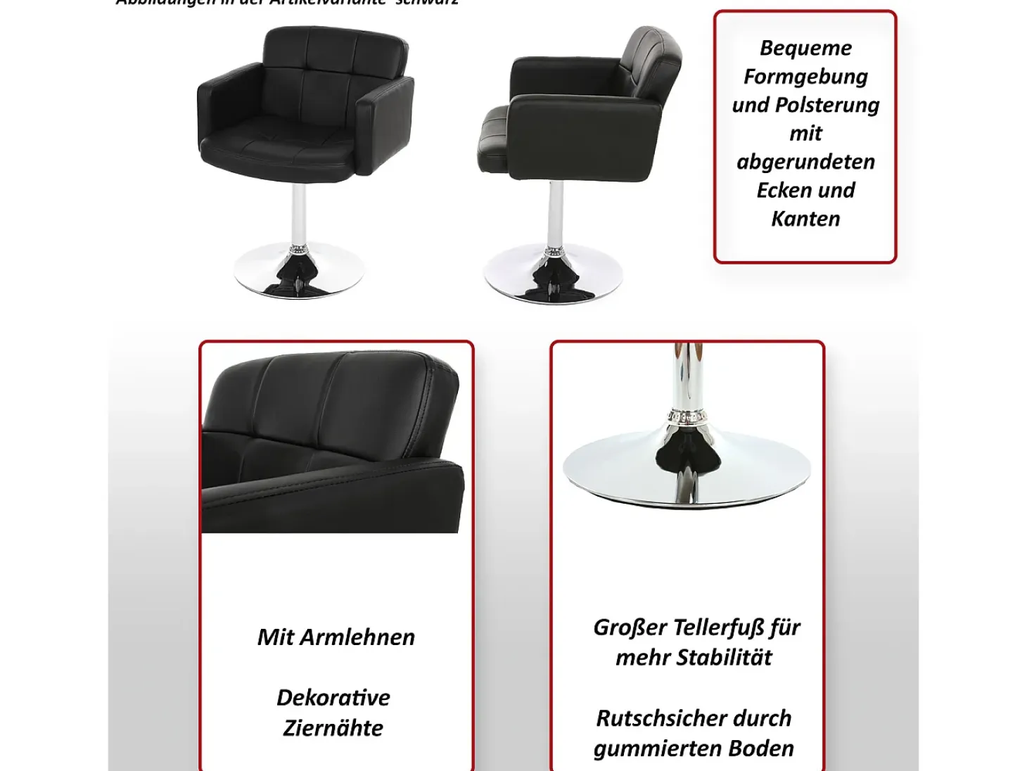 Silla de comedor Houston, crema