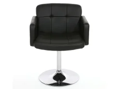 Silla de comedor Houston, negro