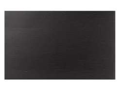 Silla de comedor Ida madera negra.
