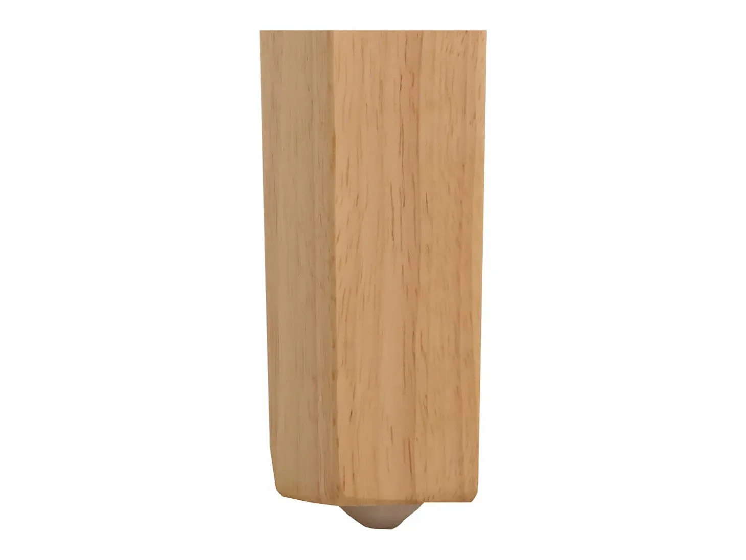 Silla de comedor M37 (juego de 6), piel sintética mate, negra, patas claras