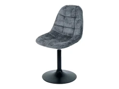 Silla de comedor MCW-A60, gris oscuro