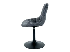 Silla de comedor MCW-A60, gris oscuro