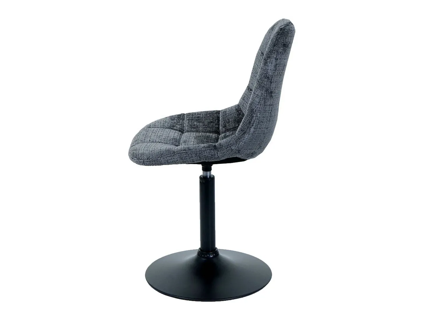 Silla de comedor MCW-A60, gris oscuro