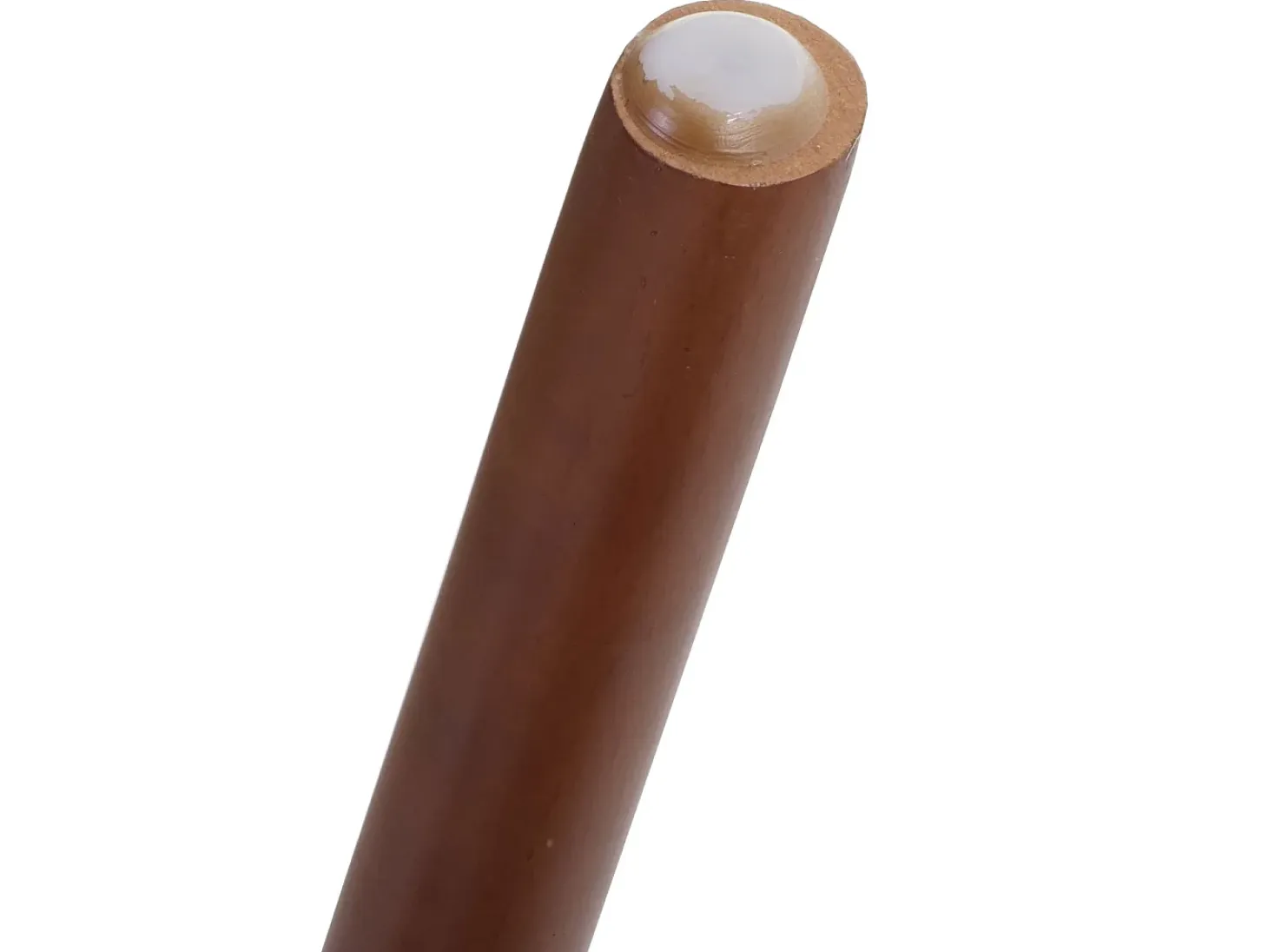 Silla de comedor MCW-A75, piel artificial crema