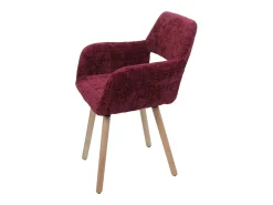 Silla de comedor MCW-A50 II, burdeos