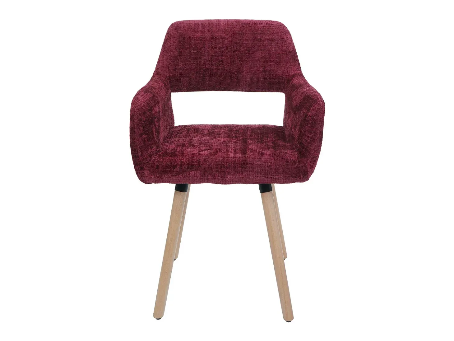 Silla de comedor MCW-A50 II, burdeos
