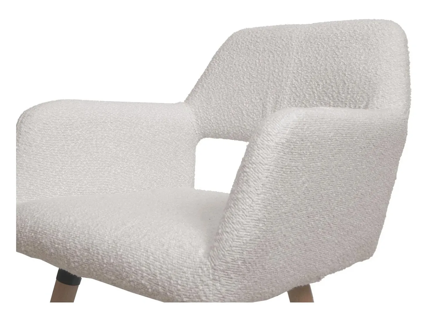 Silla de comedor MCW-A50 II, crema