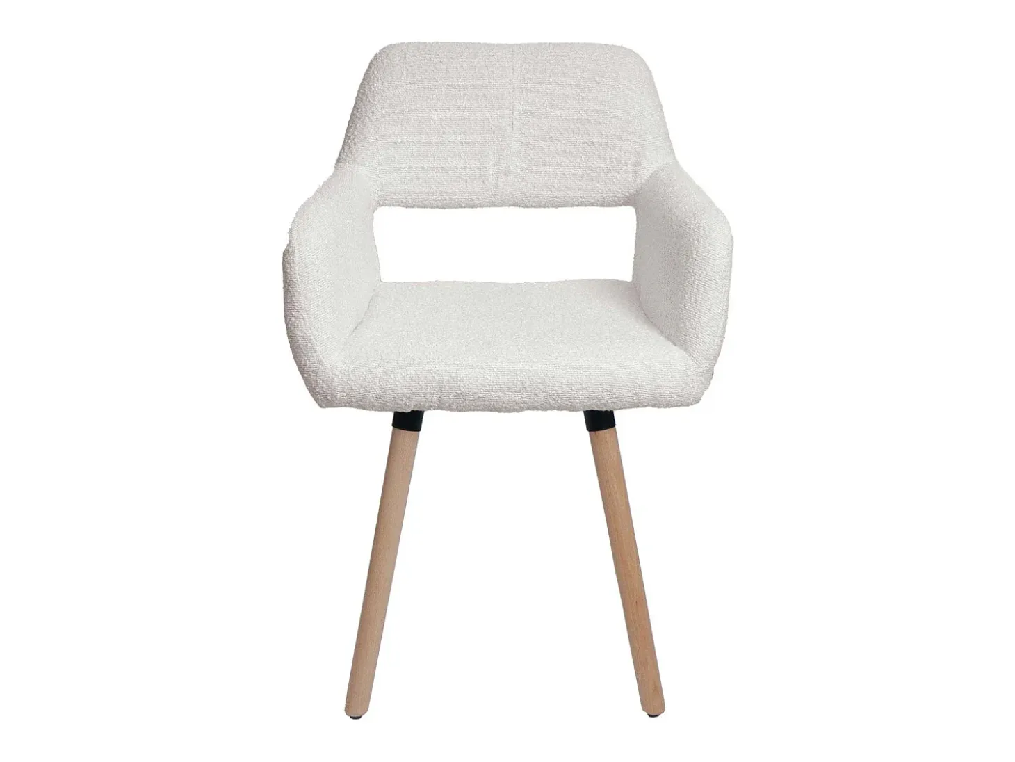 Silla de comedor MCW-A50 II, crema