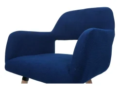 Silla de comedor MCW-A50 II (juego de 6), azul