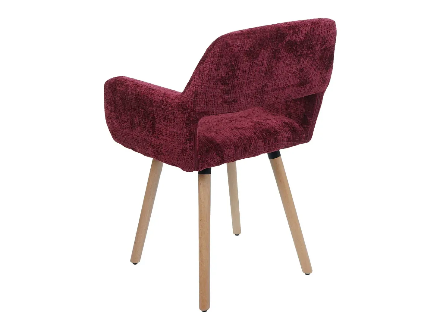 Silla de comedor MCW-A50 II (juego de 6), burdeos
