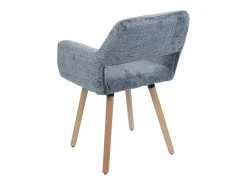 Silla de comedor MCW-A50 II, gris oscuro