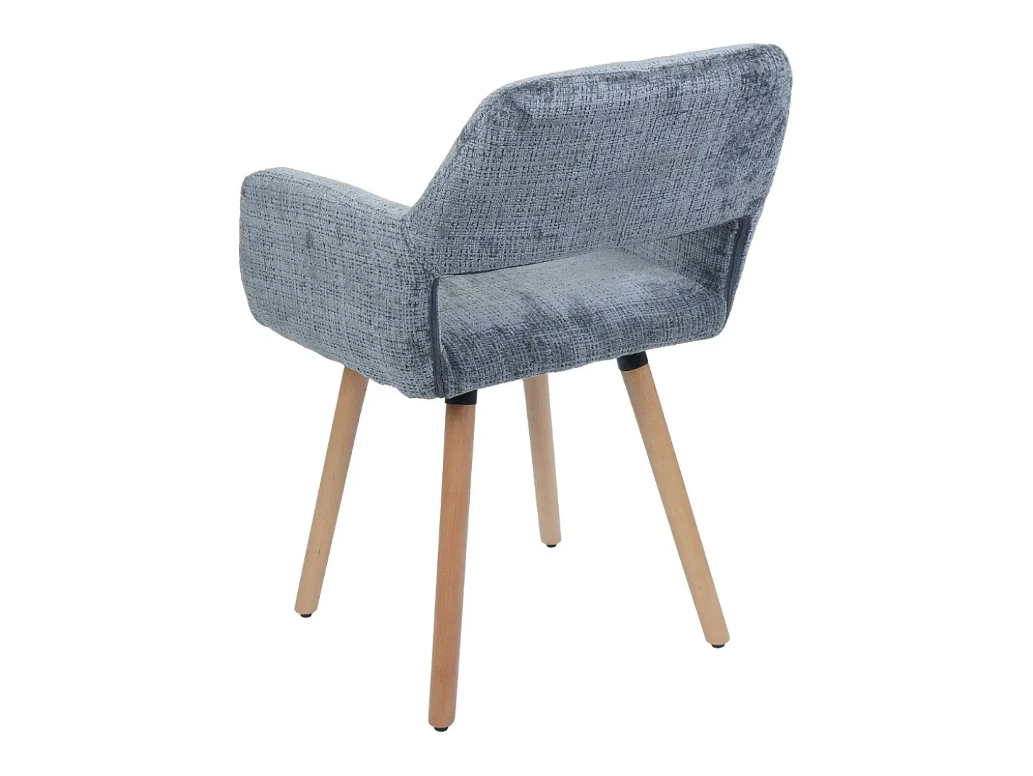 Silla de comedor MCW-A50 II, gris oscuro