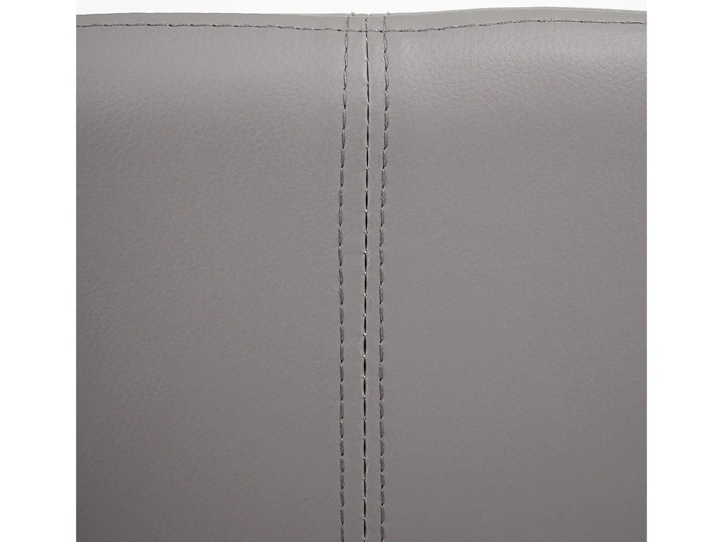 Silla de comedor MCW-A50 II (juego de 6), piel sintética, gris topo, patas claras