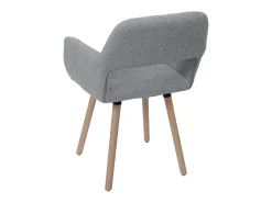 Silla de comedor MCW-A50 II (juego de 6), gris