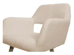 Silla de comedor MCW-A50 II, beige