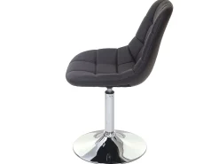 Silla de comedor MCW-A60 (juego de 6), polipiel marrón