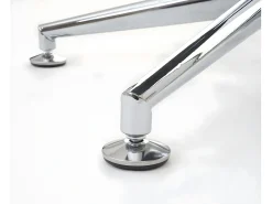 Silla de comedor MCW-A74 (juego de 6), textil, gris