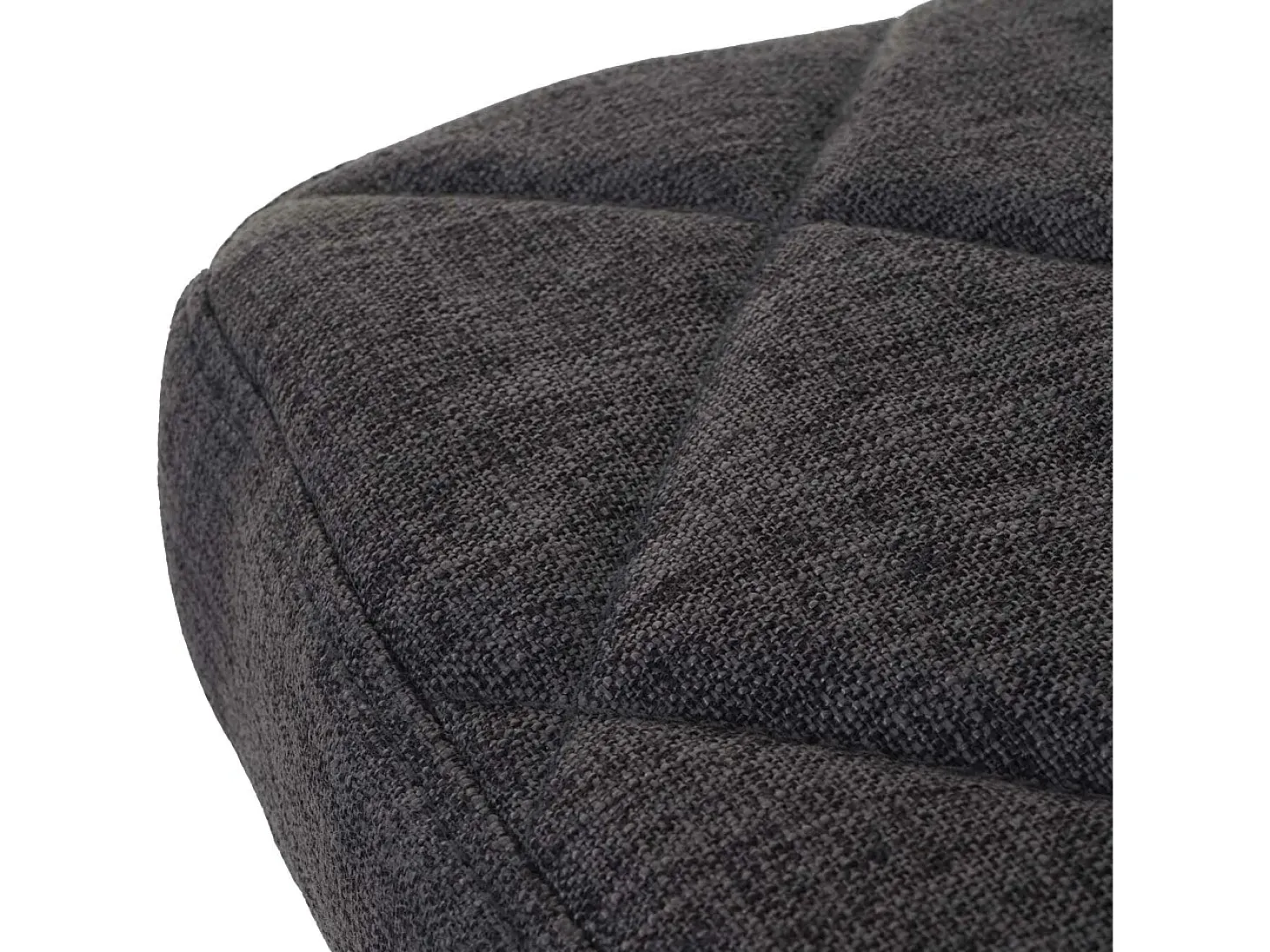 Silla de comedor MCW-A75 (set de 2), textil gris