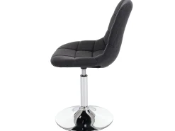 Silla de comedor MCW-A60 (set de 2), textil gris oscuro