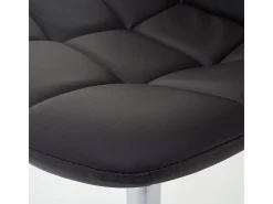 Silla de comedor MCW-A60 (set de 2), polipiel marrón