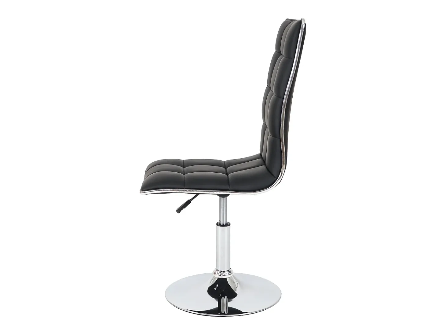Silla de comedor MCW-C41 (juego de 6), negro