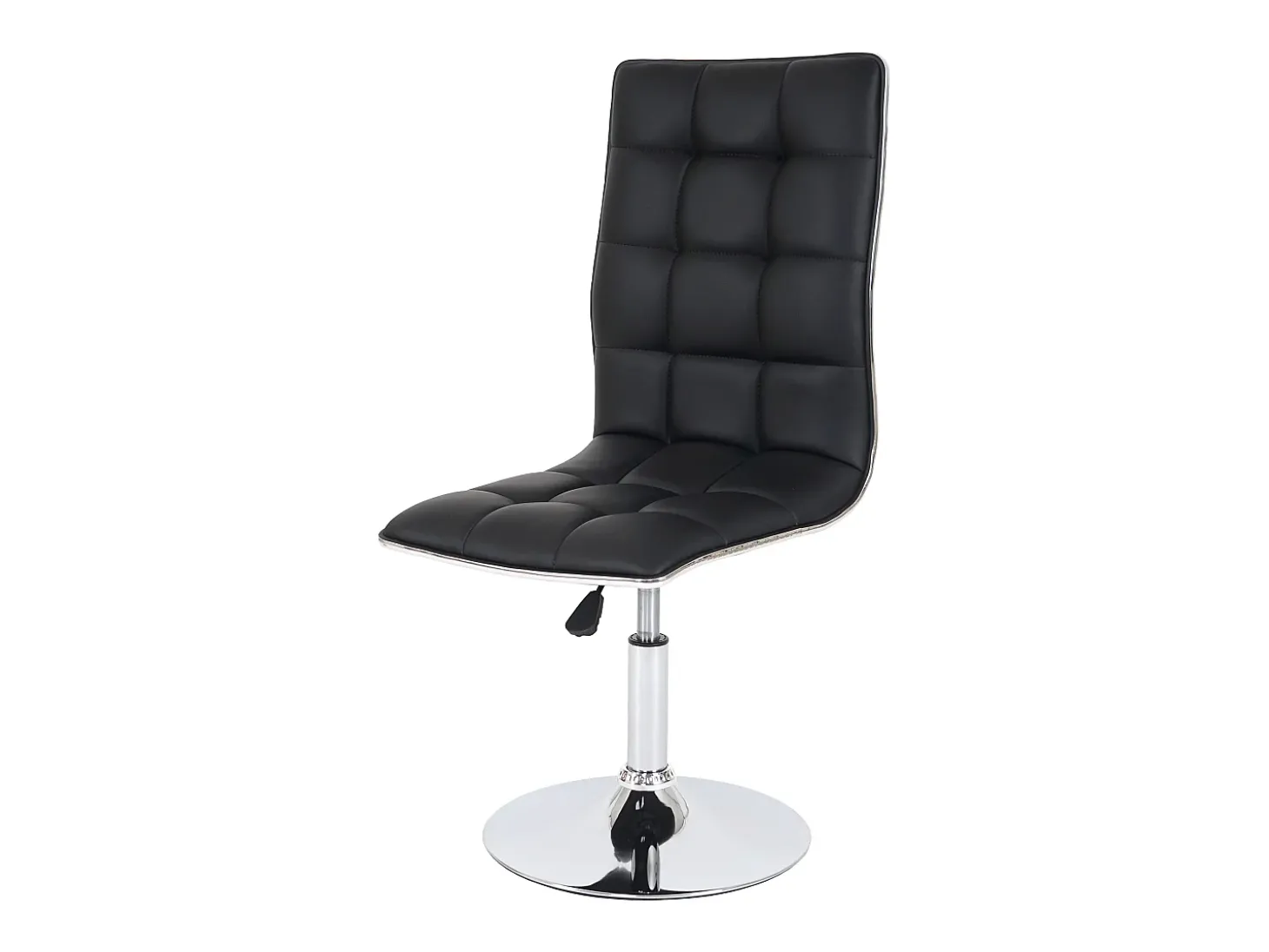 Silla de comedor MCW-C41 (juego de 6), negro
