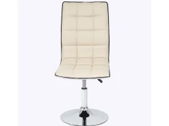 Silla de comedor MCW-C41 (juego de 6), color crema
