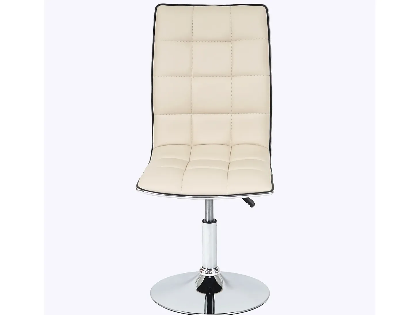 Silla de comedor MCW-C41 (juego de 6), color crema