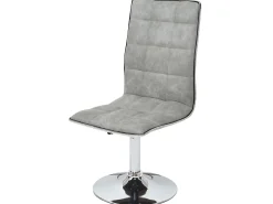 Silla de comedor MCW-C41 (set de 2), gris hormigón vintage
