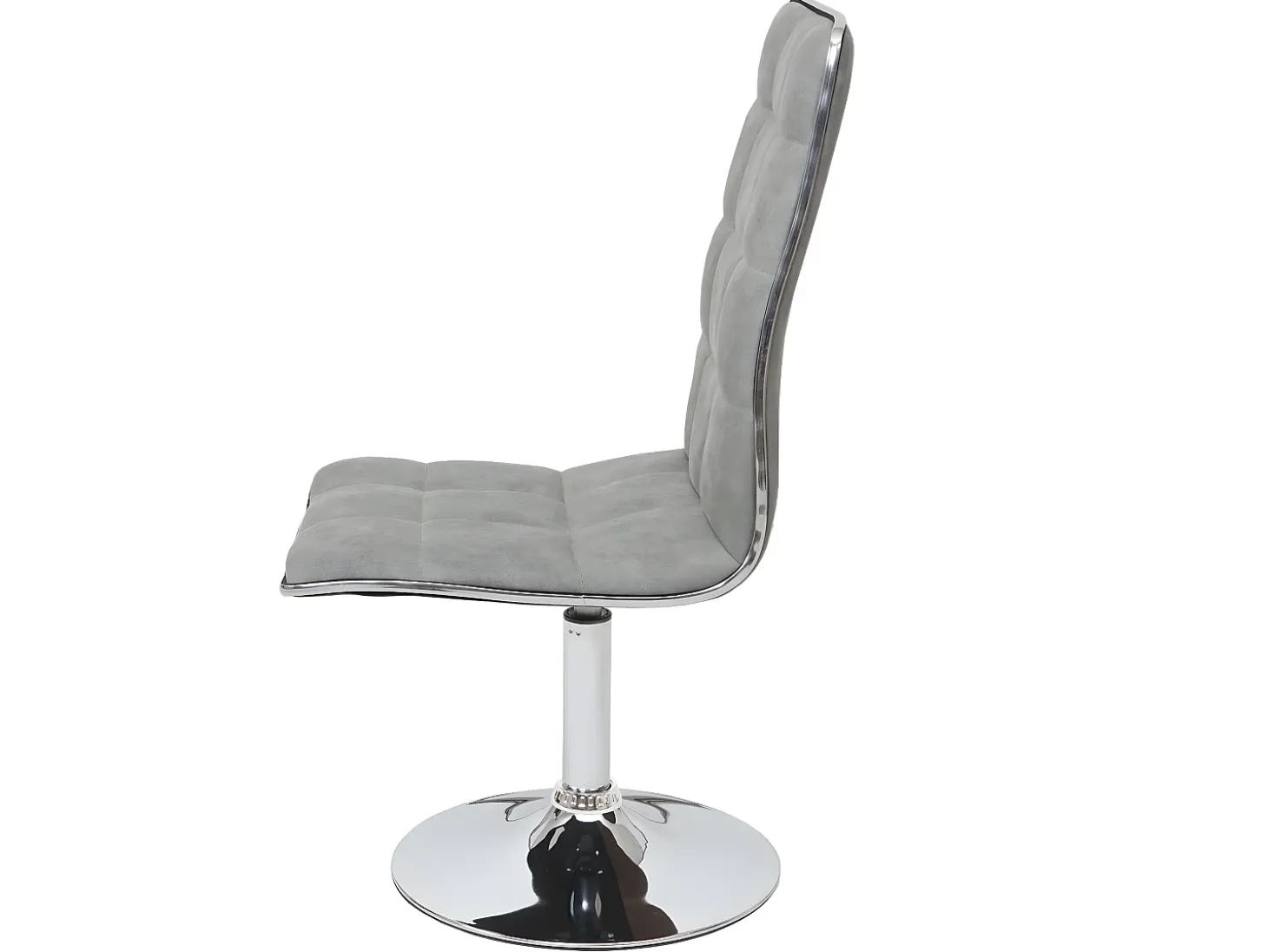 Silla de comedor MCW-C41 (set de 2), gris hormigón vintage