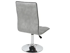Silla de comedor MCW-C41 (set de 2), gris hormigón vintage