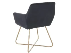Silla de comedor MCW-F37, negro