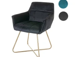 Silla de comedor MCW-F37, negro