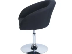 Silla de comedor MCW-F19 (juego de 6), tela/textil antracita