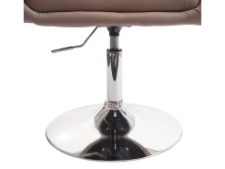 Silla de comedor MCW-F19 (juego de 6), piel sintética taupe