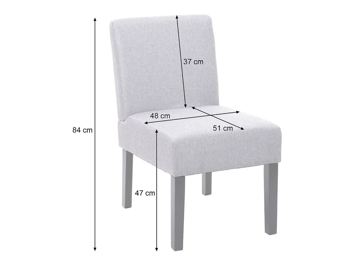 Silla de comedor MCW-F61 (juego de 6), verde