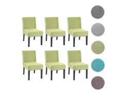 Silla de comedor MCW-F61 (juego de 6), verde