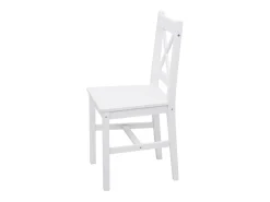 Silla de comedor MCW-F77 (set de 2), blanco
