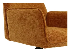 Silla de comedor MCW-G67, amarillo mostaza