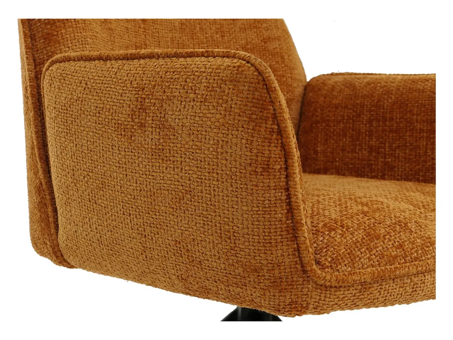 Silla de comedor MCW-G67, amarillo mostaza