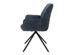 Silla de comedor MCW-G67, azul oscuro