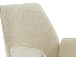 Silla de comedor MCW-G67, crema
