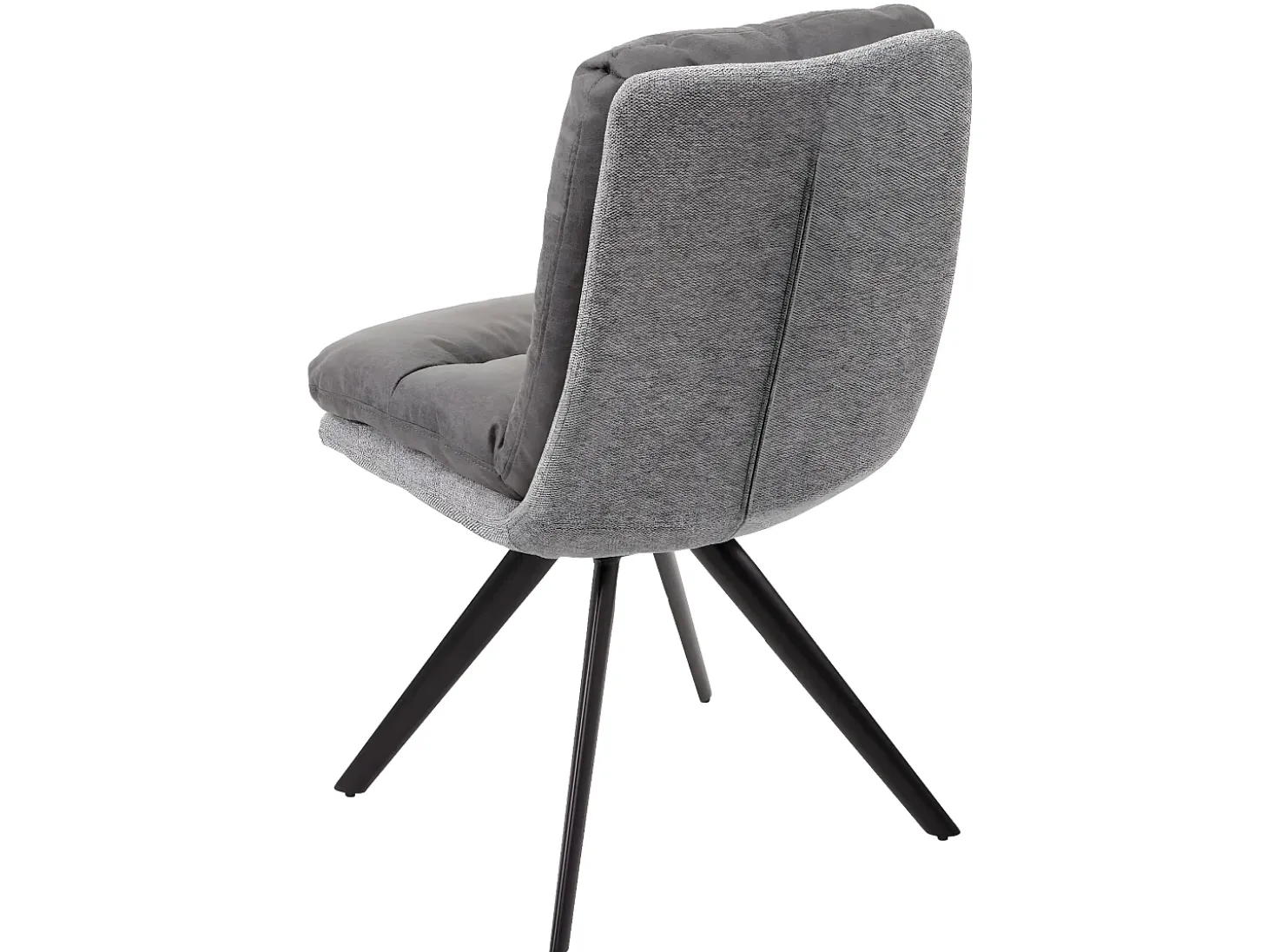 Silla de comedor MCW-G66, gris-gris claro