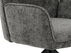 Silla de comedor MCW-G67, gris oscuro
