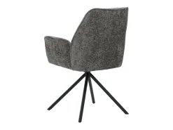 Silla de comedor MCW-G67, gris oscuro